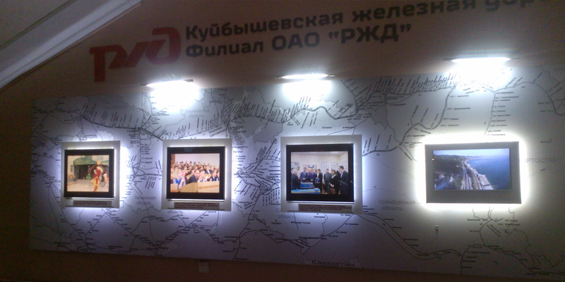 Стена РЖД